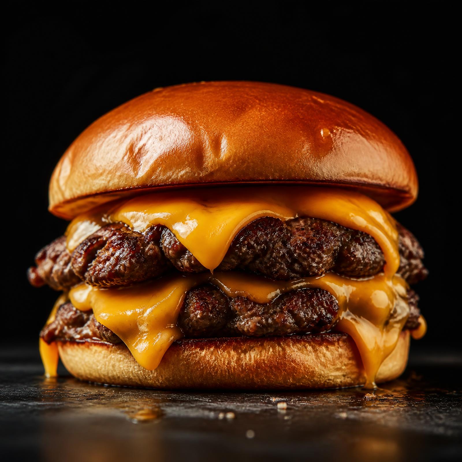 Duna Smash Burger dupla cheddar smash burger